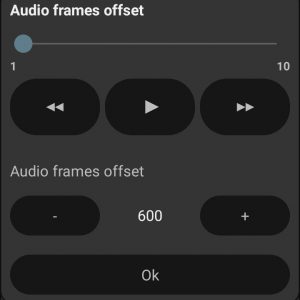 Audio track alignment screenshot