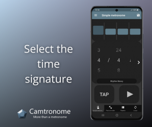 Time Signature selection