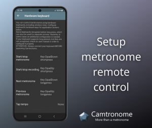 Remote Control settings